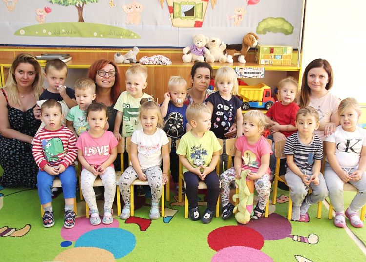 Przedszkolaki z Misia ZDJĘCIA GRUPOWE