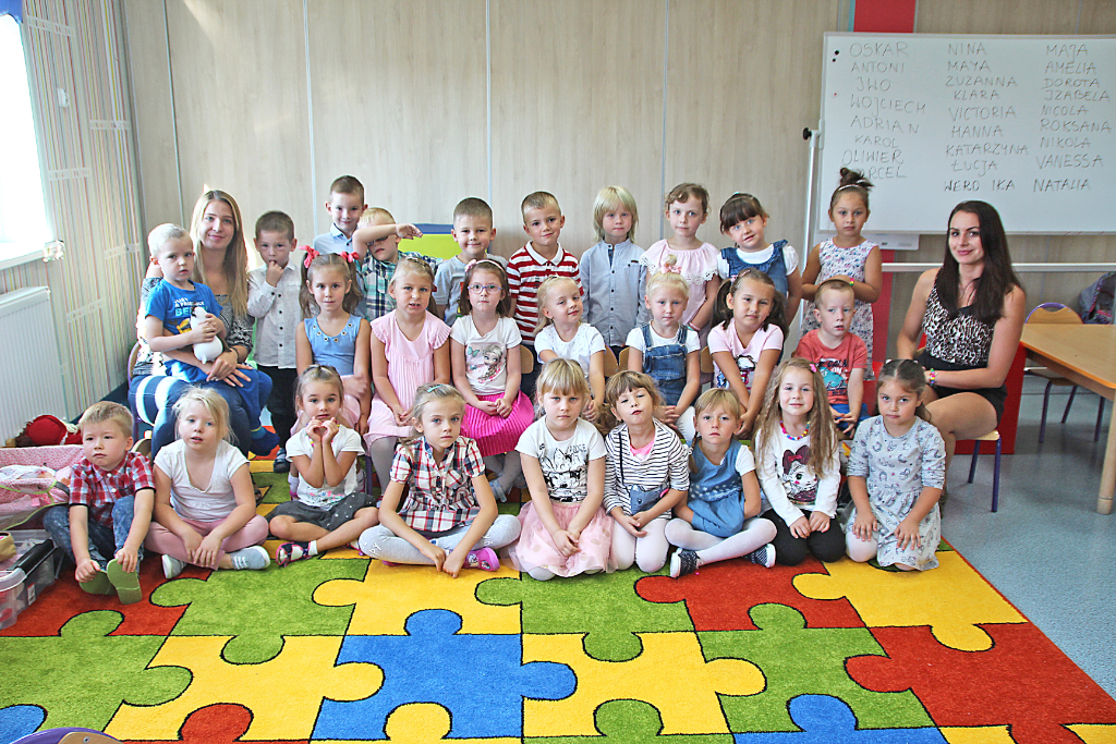 Przedszkolaki z Misia Uszatka ZDJĘCIA GRUPOWE