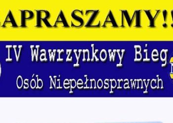 Zapraszają na Wawrzynkowy Bieg Osób Niepełnosprawnych
