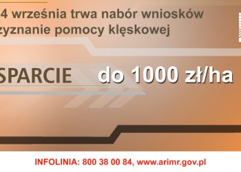 Pomoc po suszy dla rolników i rybaków