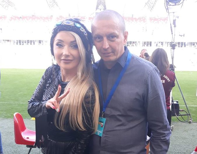 Brał udział w zabezpieczeniu meczu gwiazd