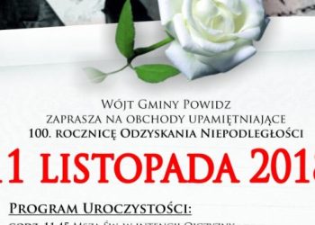 Powidz: W setną rocznicę odzyskania Niepodległości
