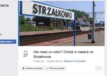 Melanż na ulicach Strzałkowa