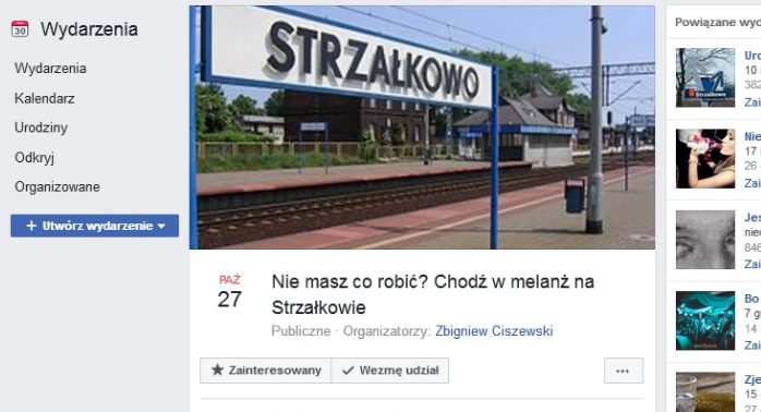 Melanż na ulicach Strzałkowa