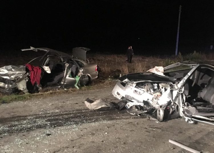 Makabra na drodze. Z aut zostały wraki