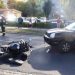 Wypadek motocyklisty. Zawinił kierowca auta ZDJĘCIA