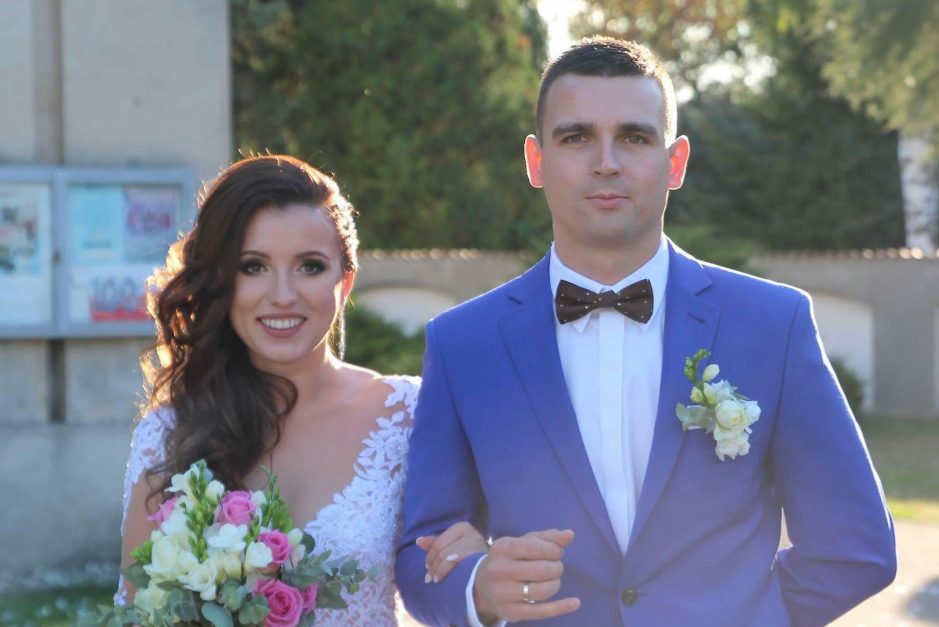 Kasia i Adrian. Samych pięknych dni!