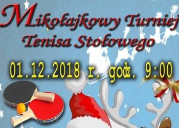Mikołajkowy turniej tenisa stołowego