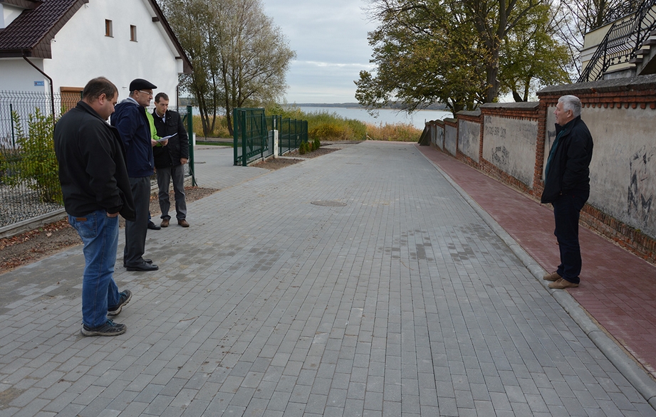 Ul. Wodna i promenada ukończone