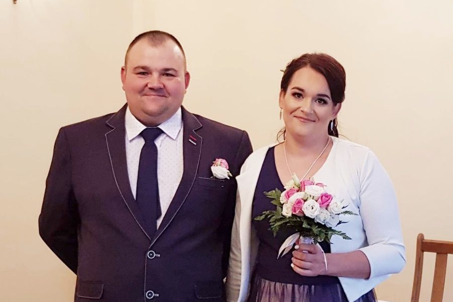 Kasia i Michał. Samych pięknych dni!