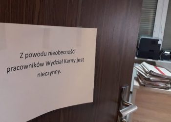 Pracownicy sądu na L4. Przyłączają się do protestu