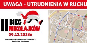 Bieg Mikołajów – utrudnienia w ruchu
