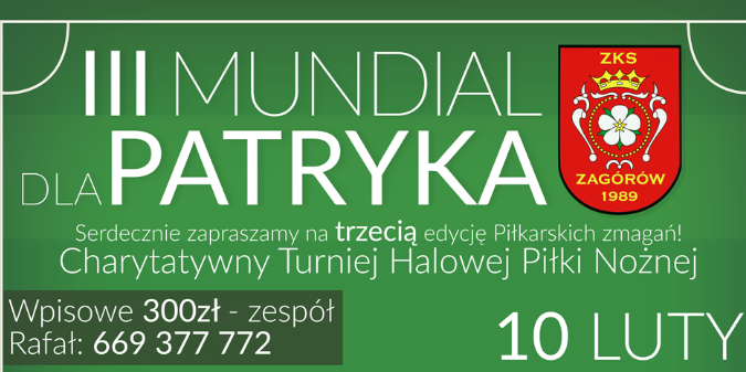 III Mundial dla Patryka