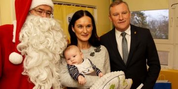 Mikołaj w szpitalu. Były życzenia i prezenty