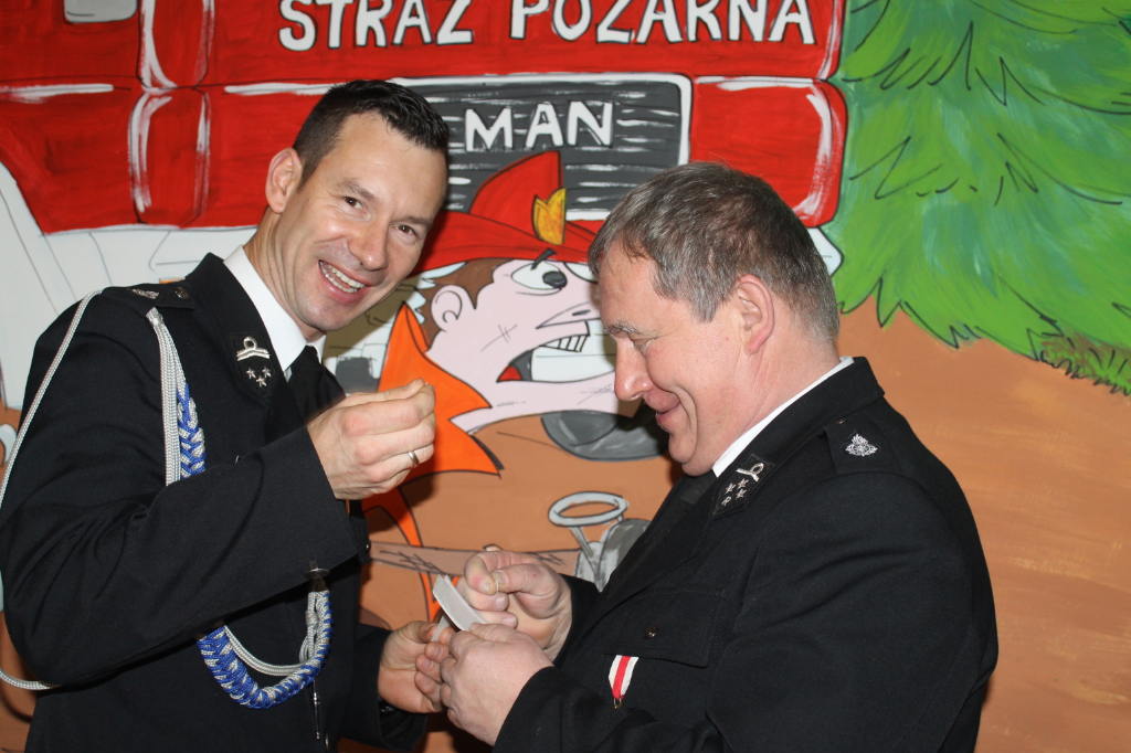 Strażacy dzielili się opłatkiem