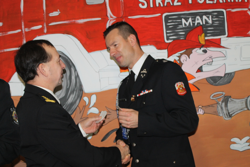 Strażacy dzielili się opłatkiem