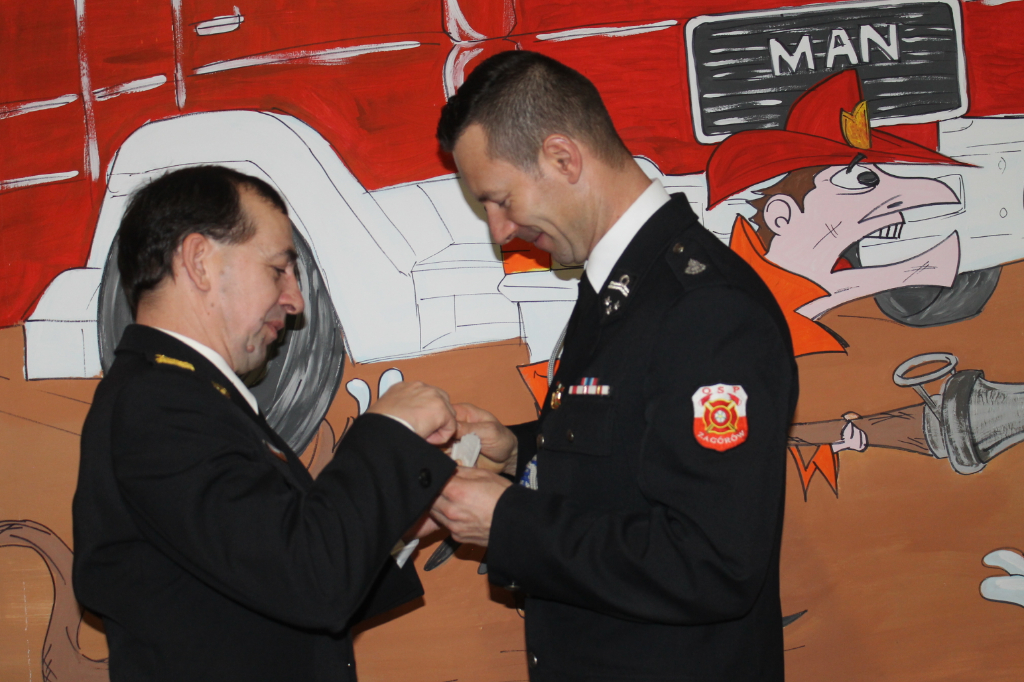 Strażacy dzielili się opłatkiem