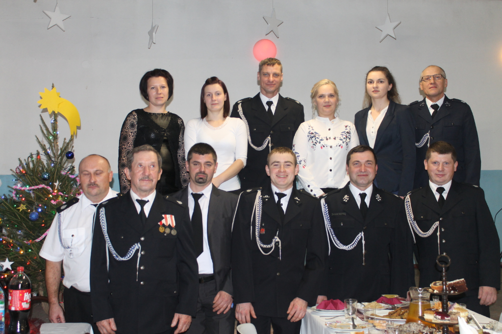 Strażacy dzielili się opłatkiem