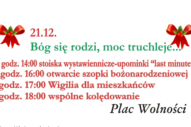 Zapraszamy na rynek. Dzisiaj moc atrakcji!