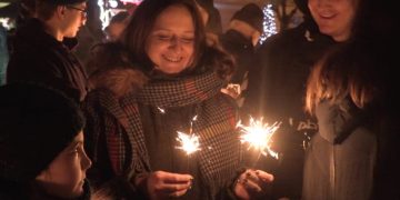 Szopka otwarta, pierwsza taka wigilia w Słupcy