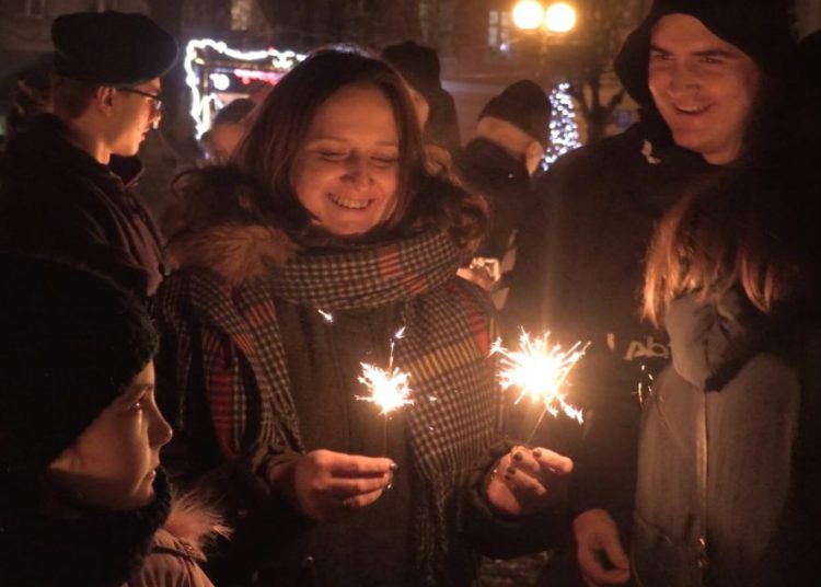 Szopka otwarta, pierwsza taka wigilia w Słupcy