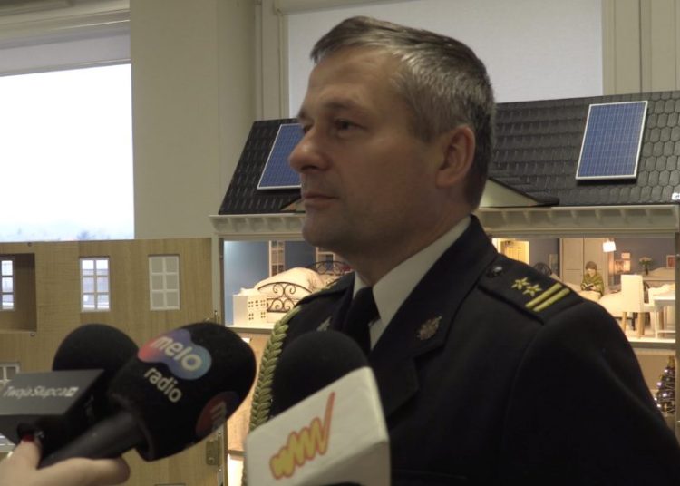 Strażacy prezentują symulator zagrożeń FILM