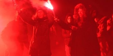 Biało-czerwone race rozświetliły Słupcę! Film z niezwykłej akcji