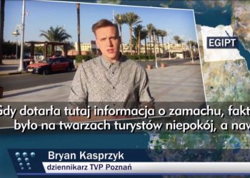 Zamach w Egipcie. W Wiadomościach TVP relacja słupczan