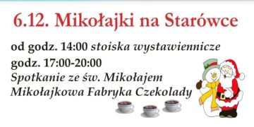 Mikołaj i fabryka czekolady. Jutro na rynku