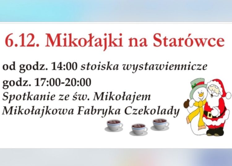 Mikołaj i fabryka czekolady. Jutro na rynku