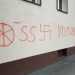 Faszystowskie graffiti w Słupcy