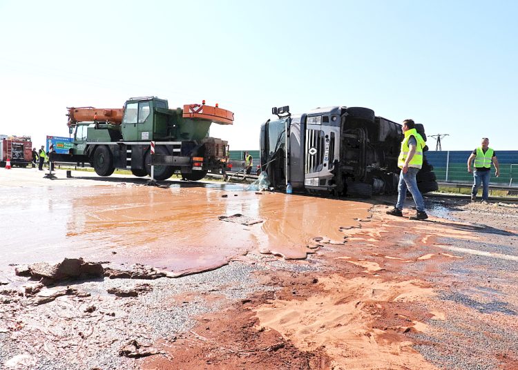 Autostrada dostała odszkodowanie za czekoladę