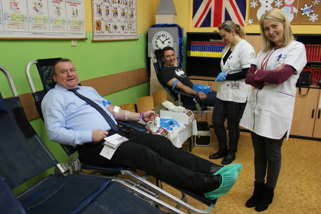 Oddali krew w Drążnej