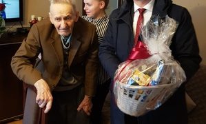 Życzenia dla najstarszego mieszkańca Ratynia