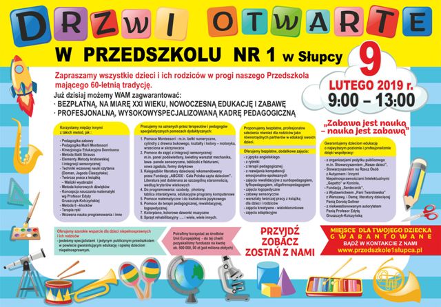 Rusza nabór do słupeckich przedszkoli