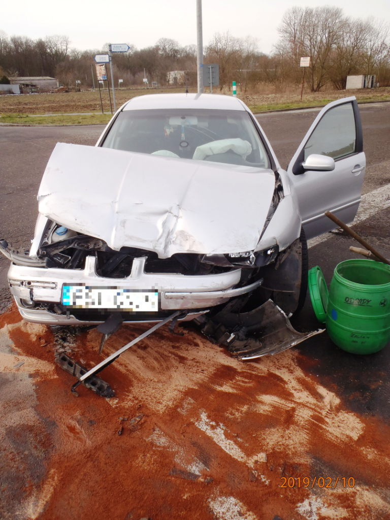 Łukom: Znowu groźnie na skrzyżowaniu ZDJĘCIA