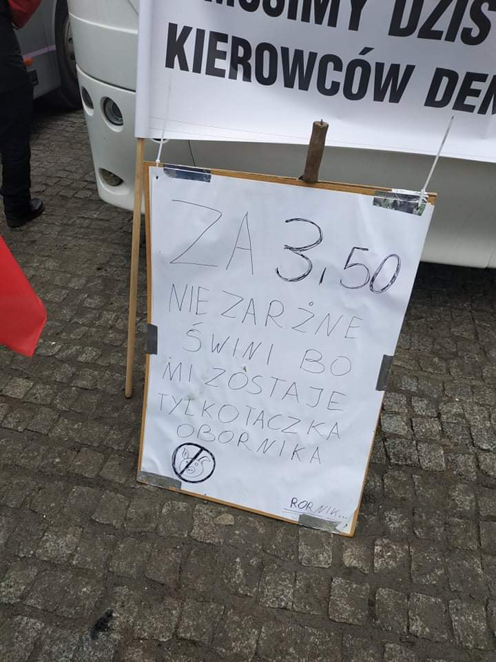 Nasi rolnicy protestują w Warszawie