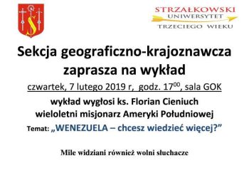 Zapraszają na wykład o Wenezueli