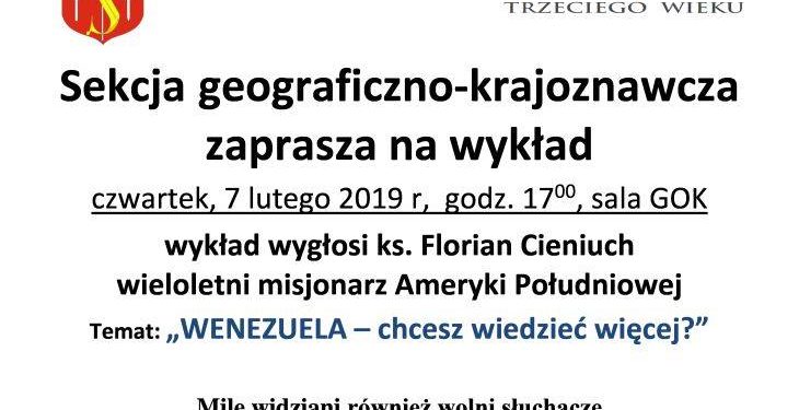 Zapraszają na wykład o Wenezueli