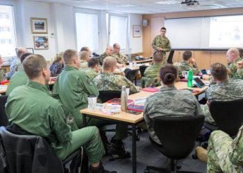 Żołnierze z Powidza na szkoleniu w Kapaun