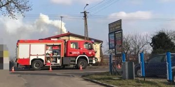 W domu wybuchł pożar