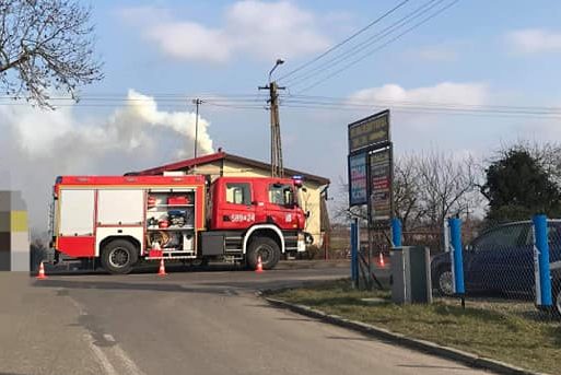 W domu wybuchł pożar