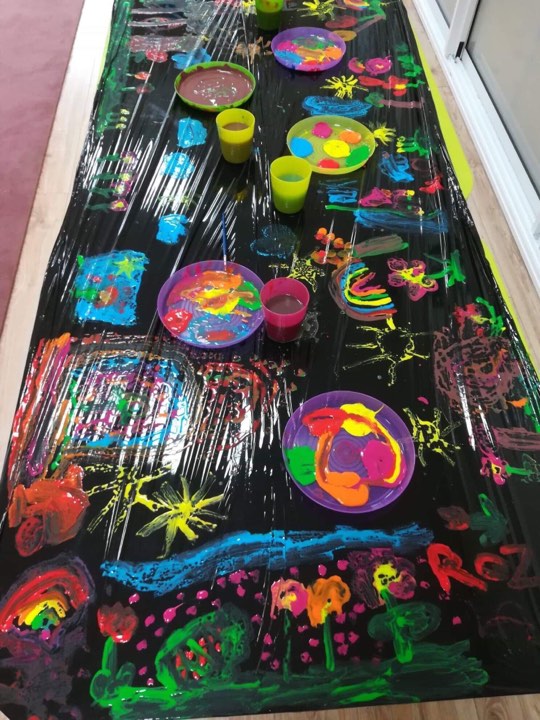 Przedszkolaki integrowały się w Dzień Wiosny