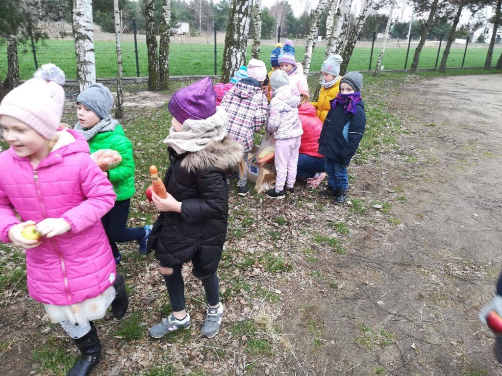 Przedszkolaki integrowały się w Dzień Wiosny