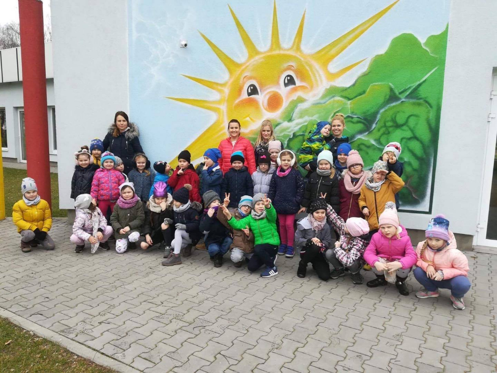 Przedszkolaki integrowały się w Dzień Wiosny