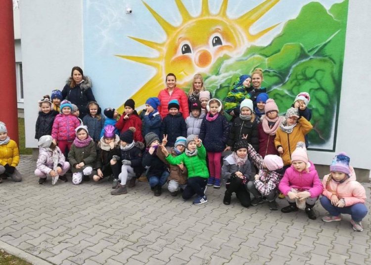 Przedszkolaki integrowały się w Dzień Wiosny
