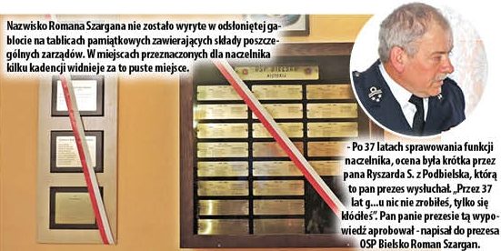 OSP Bielsko 37 lat bez naczelnika
