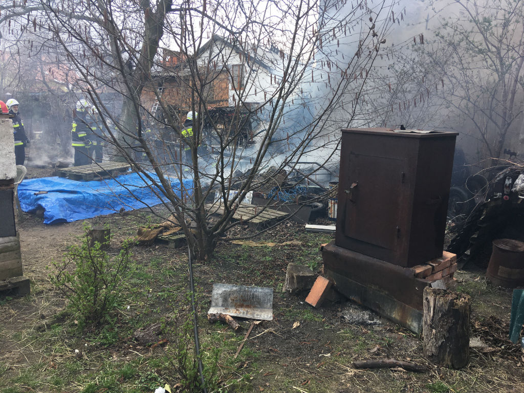 Słupca: Pożar na Armii Krajowej ZDJĘCIA