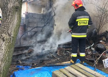 Słupca: Pożar na Armii Krajowej ZDJĘCIA