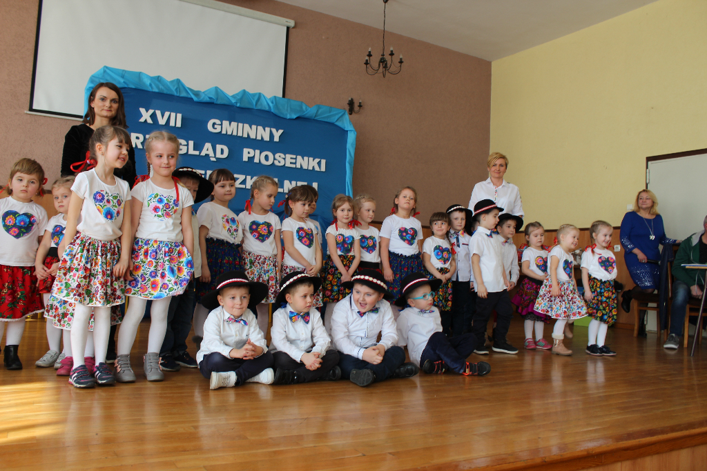 Gminny Przegląd Piosenki Przedszkolnej w Lądku